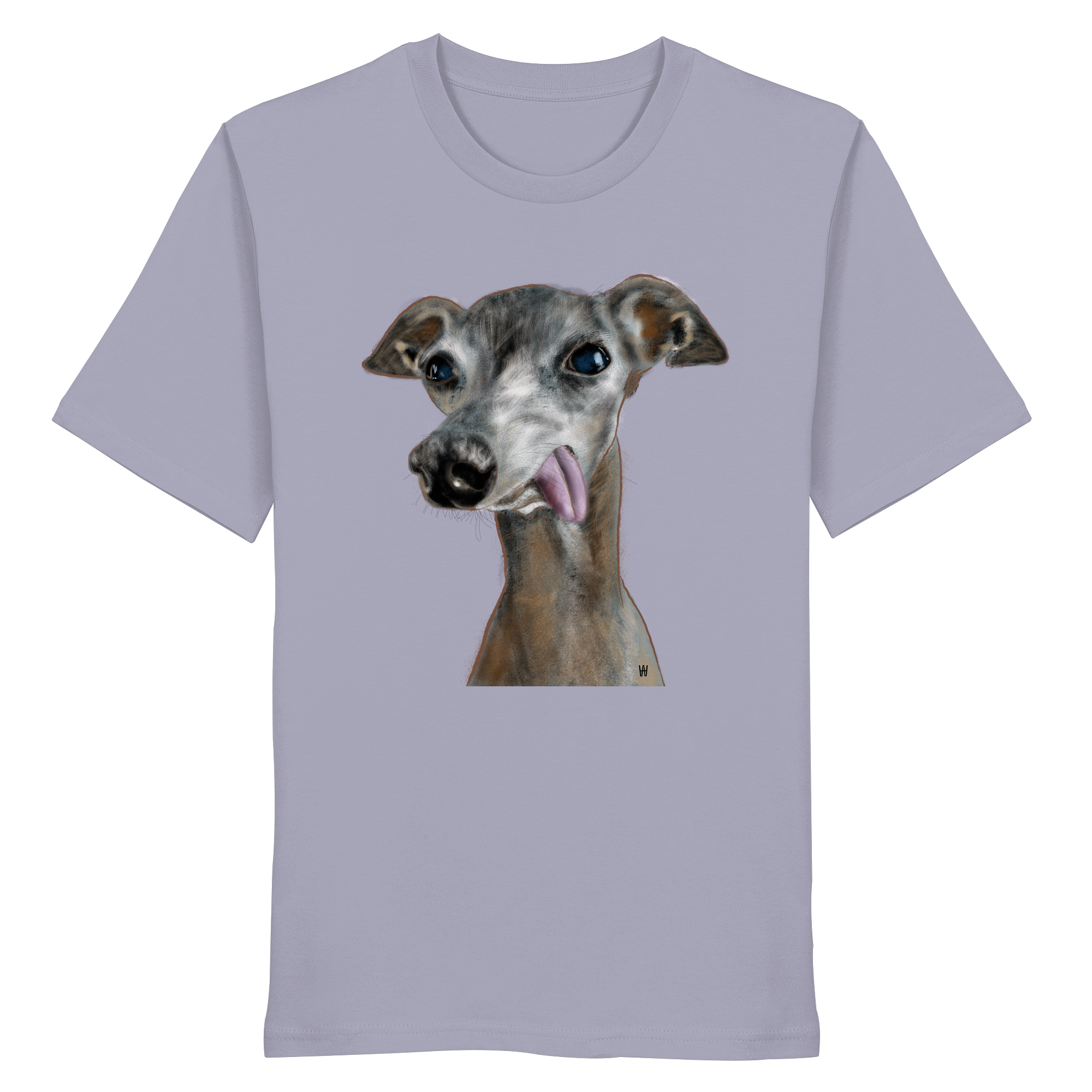Italienisches Windspiel #8 ... Organic Unisex T-Shirt ... Lieblingsmomente