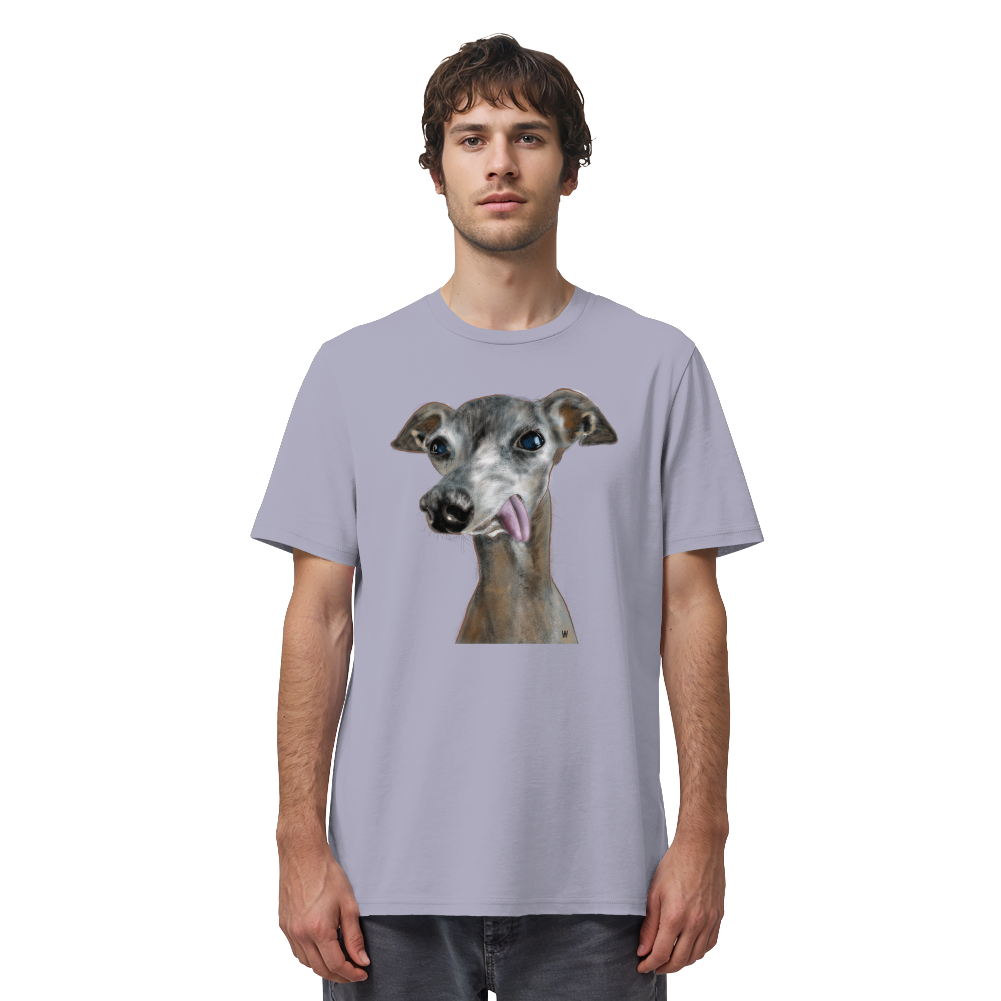 Italienisches Windspiel #8 ... Organic Unisex T-Shirt ... Lieblingsmomente