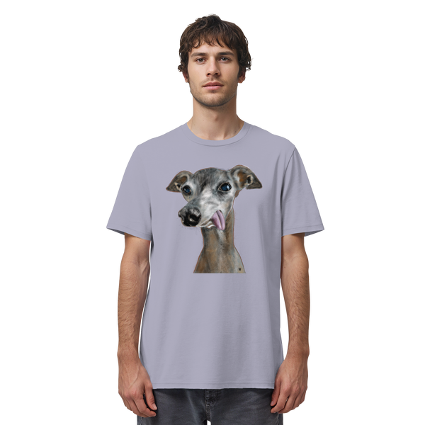 Italienisches Windspiel #8 ... Organic Unisex T-Shirt ... Lieblingsmomente