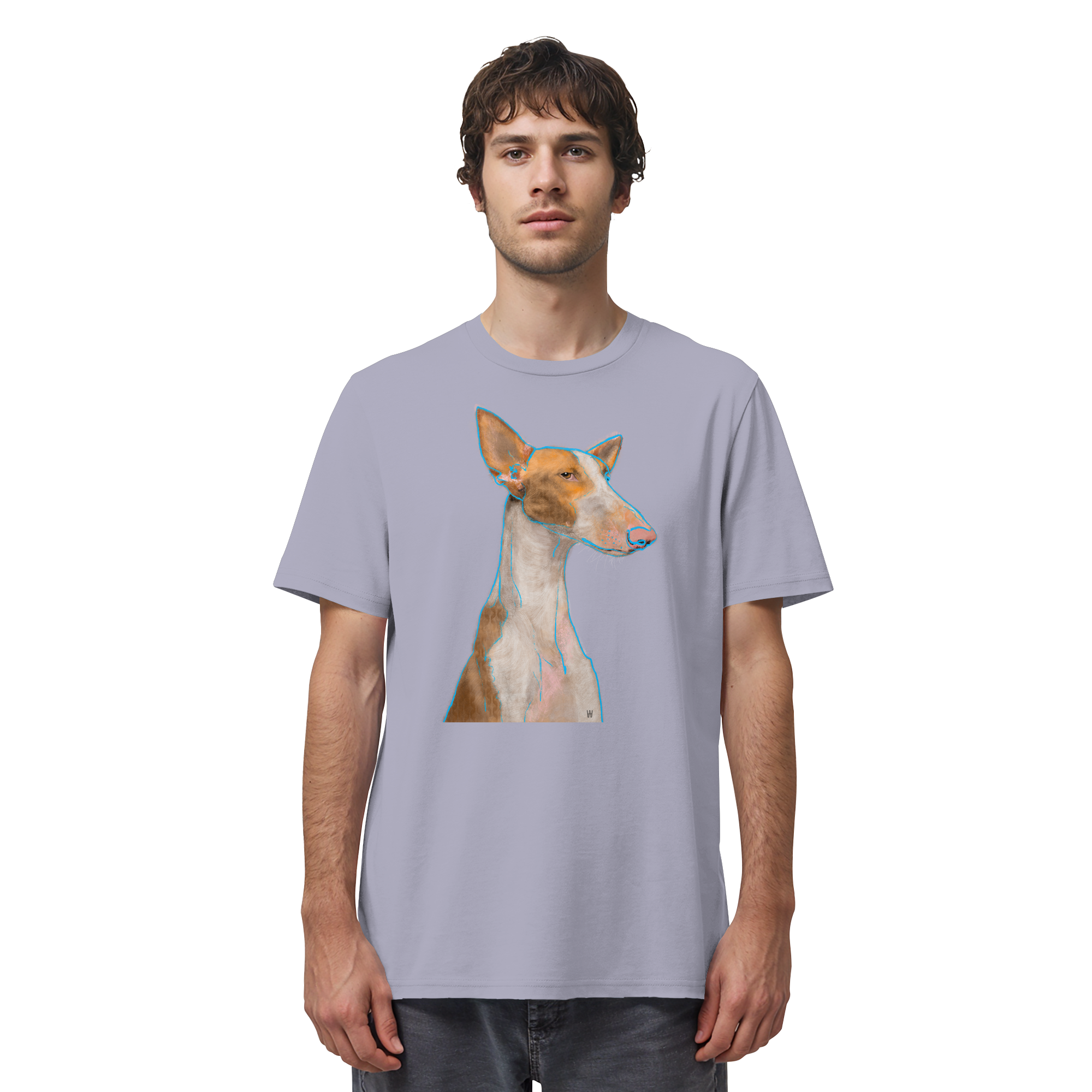 Podenco #3 ... Organic Unisex T-shirt ... Seelenstudien