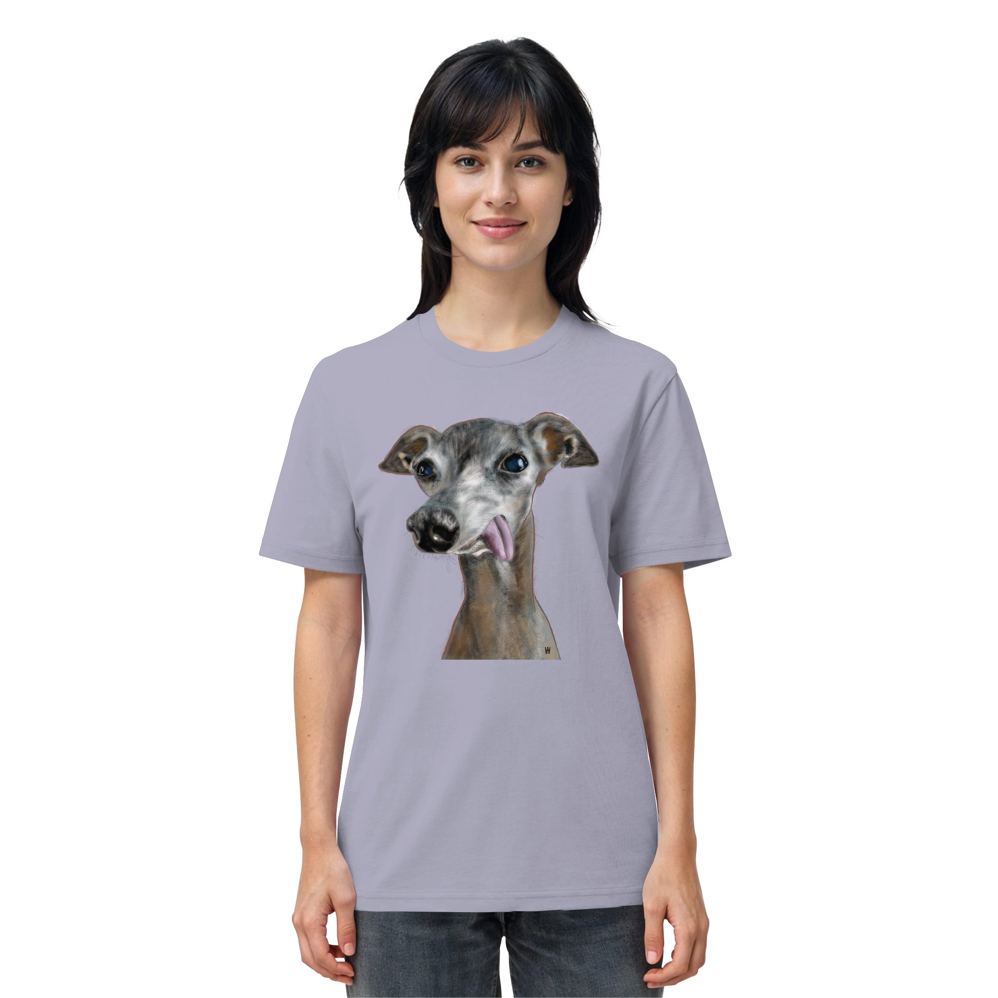 Italienisches Windspiel #8 ... Organic Unisex T-Shirt ... Lieblingsmomente