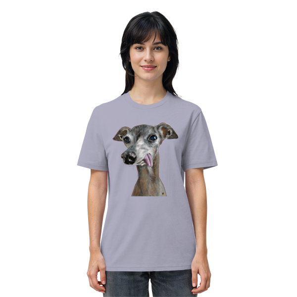 Italienisches Windspiel #8 ... Organic Unisex T-Shirt ... Lieblingsmomente