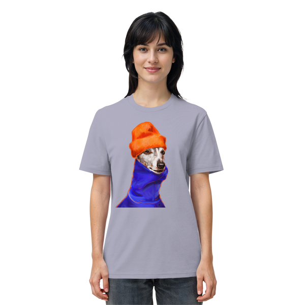 Whippet #2 ... Organic Unisex T-Shirt ... Charakterköpfe