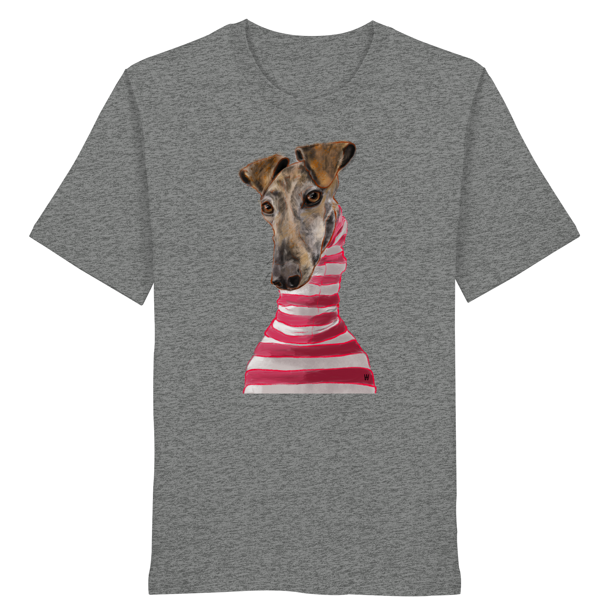 Galgo #2 ... Organic Unisex T-Shirt ... Charakterköpfe