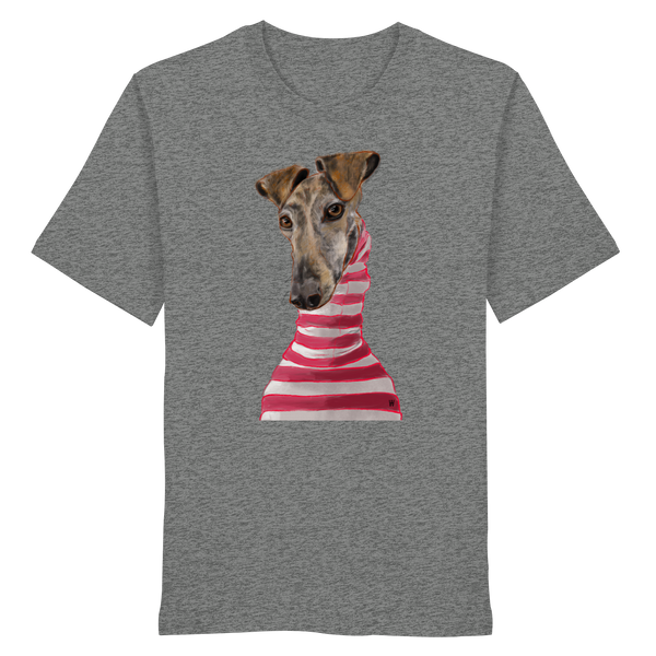 Galgo #2 ... Organic Unisex T-Shirt ... Charakterköpfe