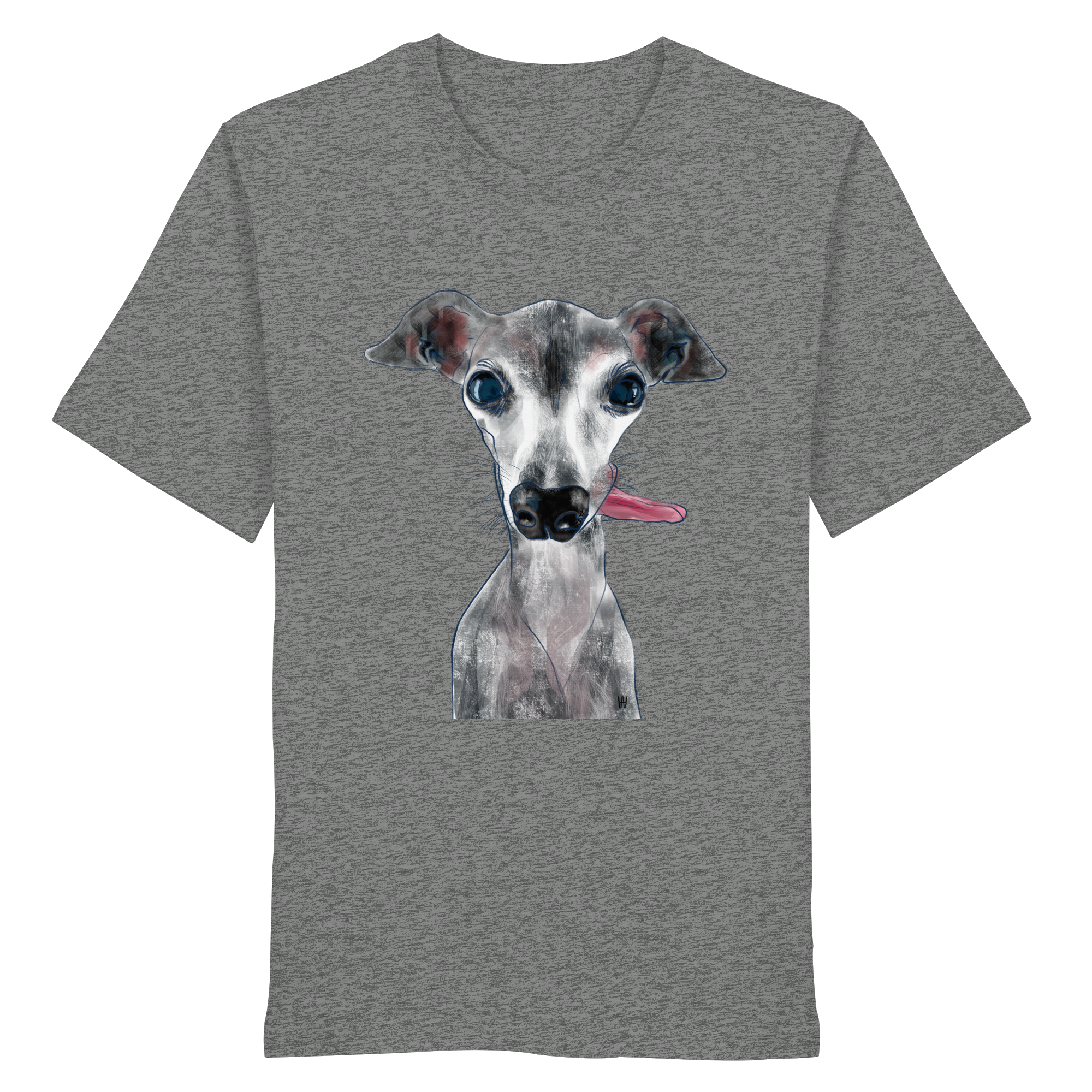 Italienisches Windspiel #11 ... Organic Unisex T-Shirt ... Lieblingsmomente