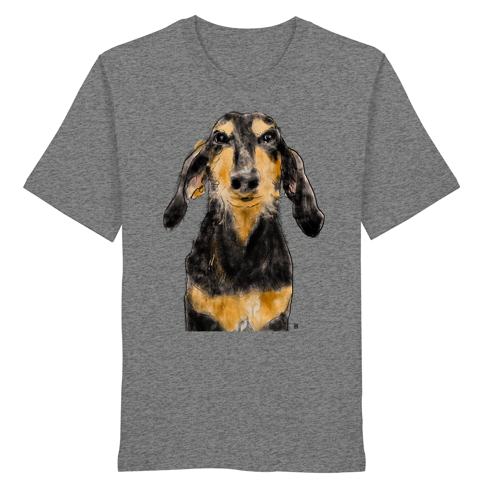 Segugio Italiano #1 ... Organic Unisex T-Shirt ... Charakterköpfe