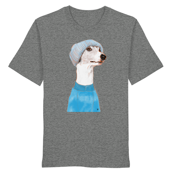 Whippet #3 ... Organic Unisex T-Shirt ... Charakterköpfe