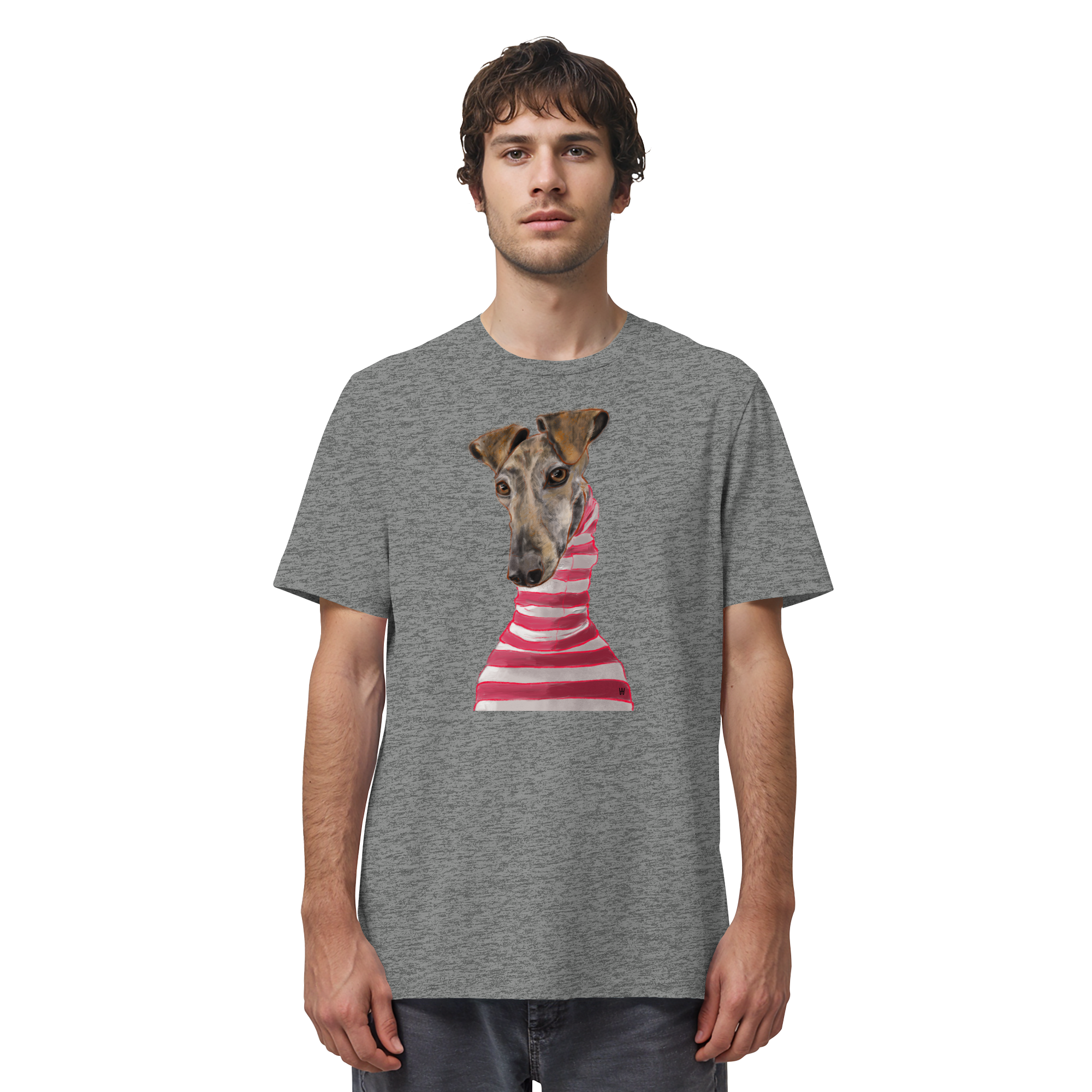 Galgo #2 ... Organic Unisex T-Shirt ... Charakterköpfe