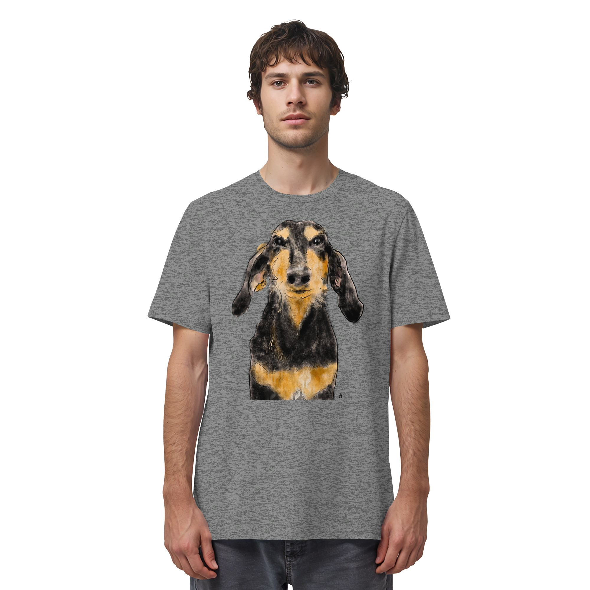 Segugio Italiano #1 ... Organic Unisex T-Shirt ... Charakterköpfe