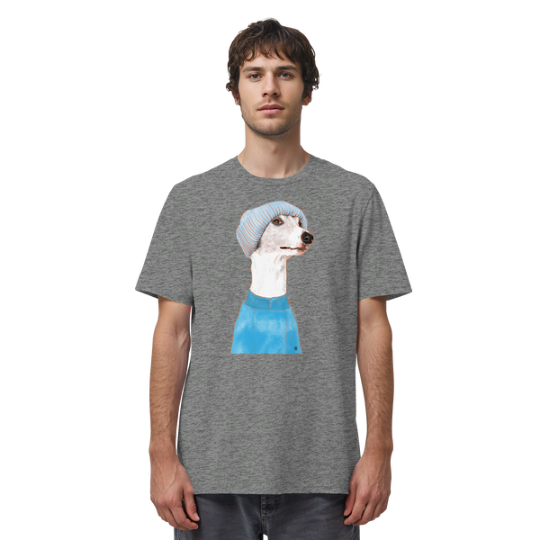 Whippet #3 ... Organic Unisex T-Shirt ... Charakterköpfe