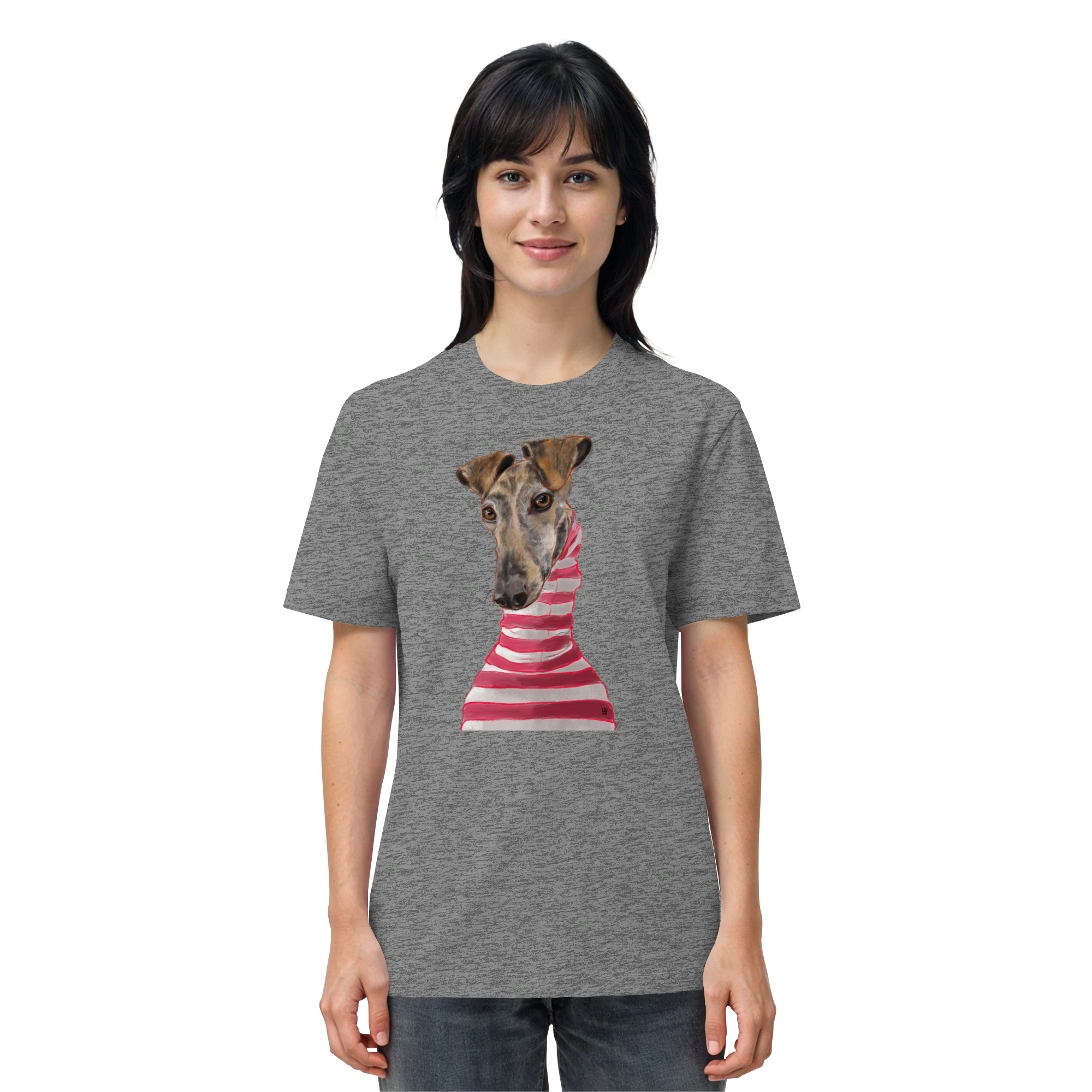 Galgo #2 ... Organic Unisex T-Shirt ... Charakterköpfe