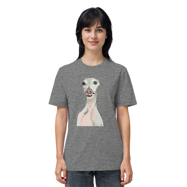 Italienisches Windspiel #12 ... Organic Unisex T-Shirt ... Charakterköpfe