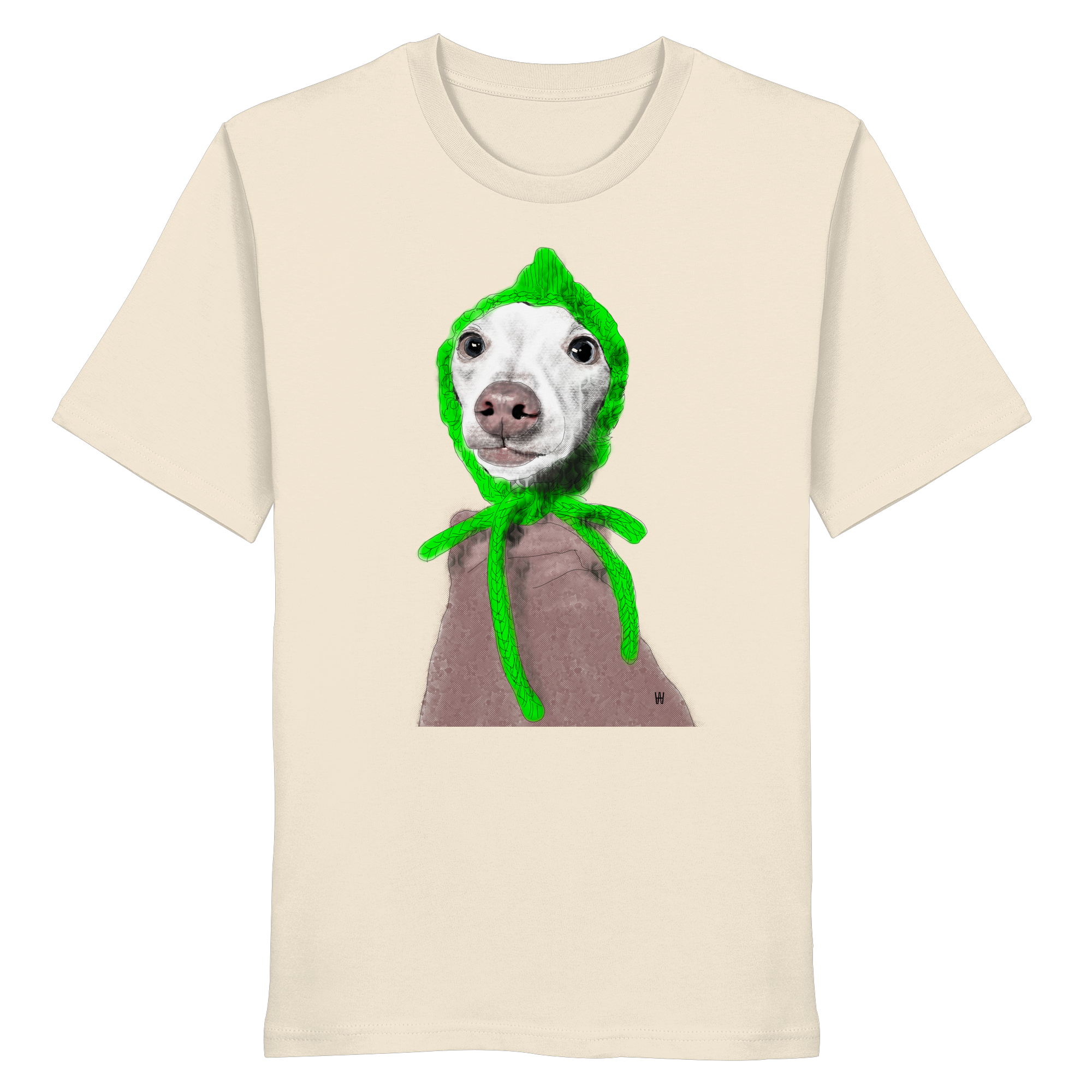 Italienisches Windspiel #13 ... Organic Unisex Shirt ... Seelenstudien