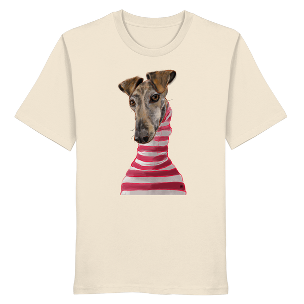 Galgo #2 ... Organic Unisex T-Shirt ... Charakterköpfe