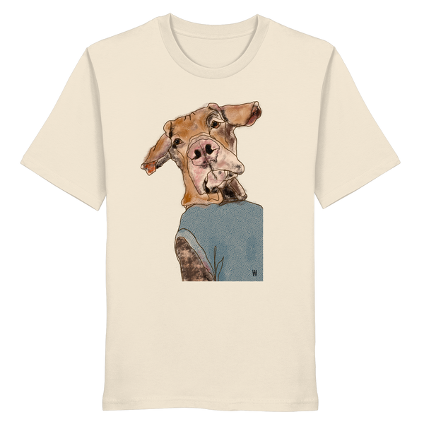 Magyar Vizsla #1 ... Organic Unisex Shirt ... Charakterköpfe