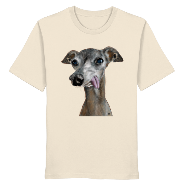 Italienisches Windspiel #8 ... Organic Unisex T-Shirt ... Lieblingsmomente