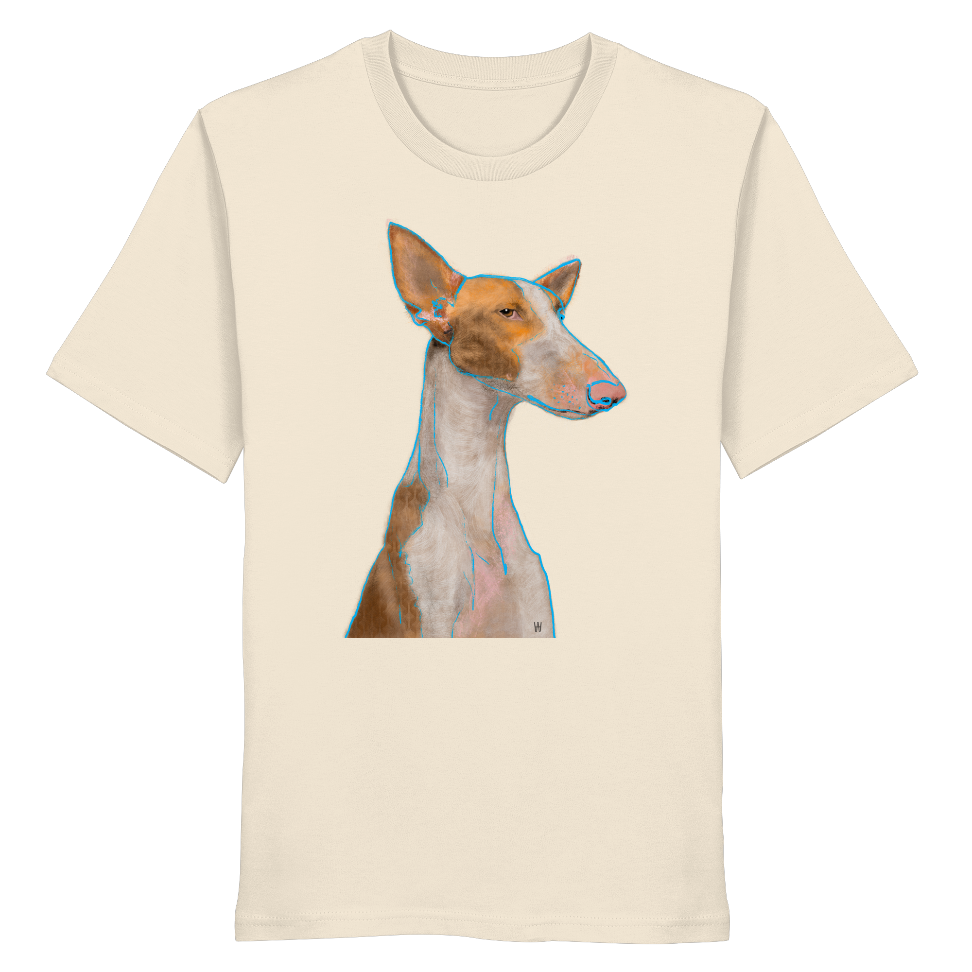 Podenco #3 ... Organic Unisex T-shirt ... Seelenstudien