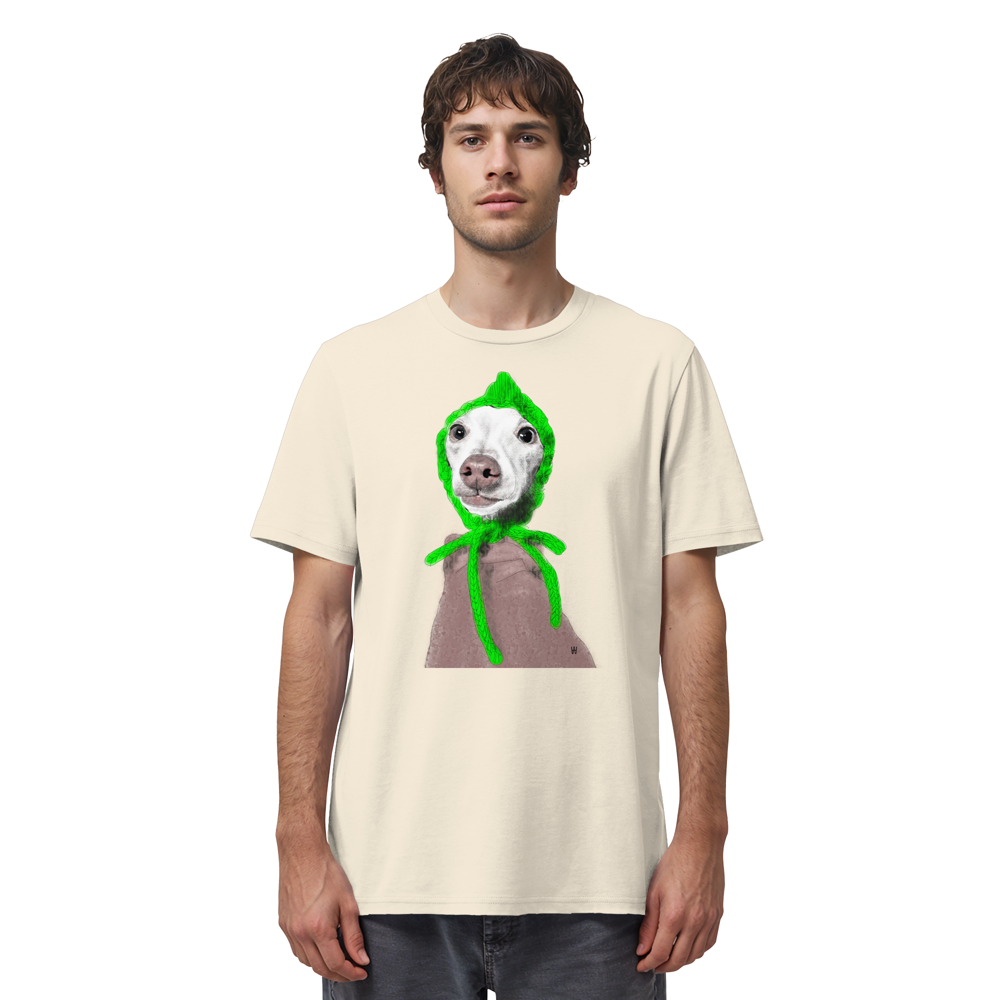 Italienisches Windspiel #13 ... Organic Unisex Shirt ... Seelenstudien