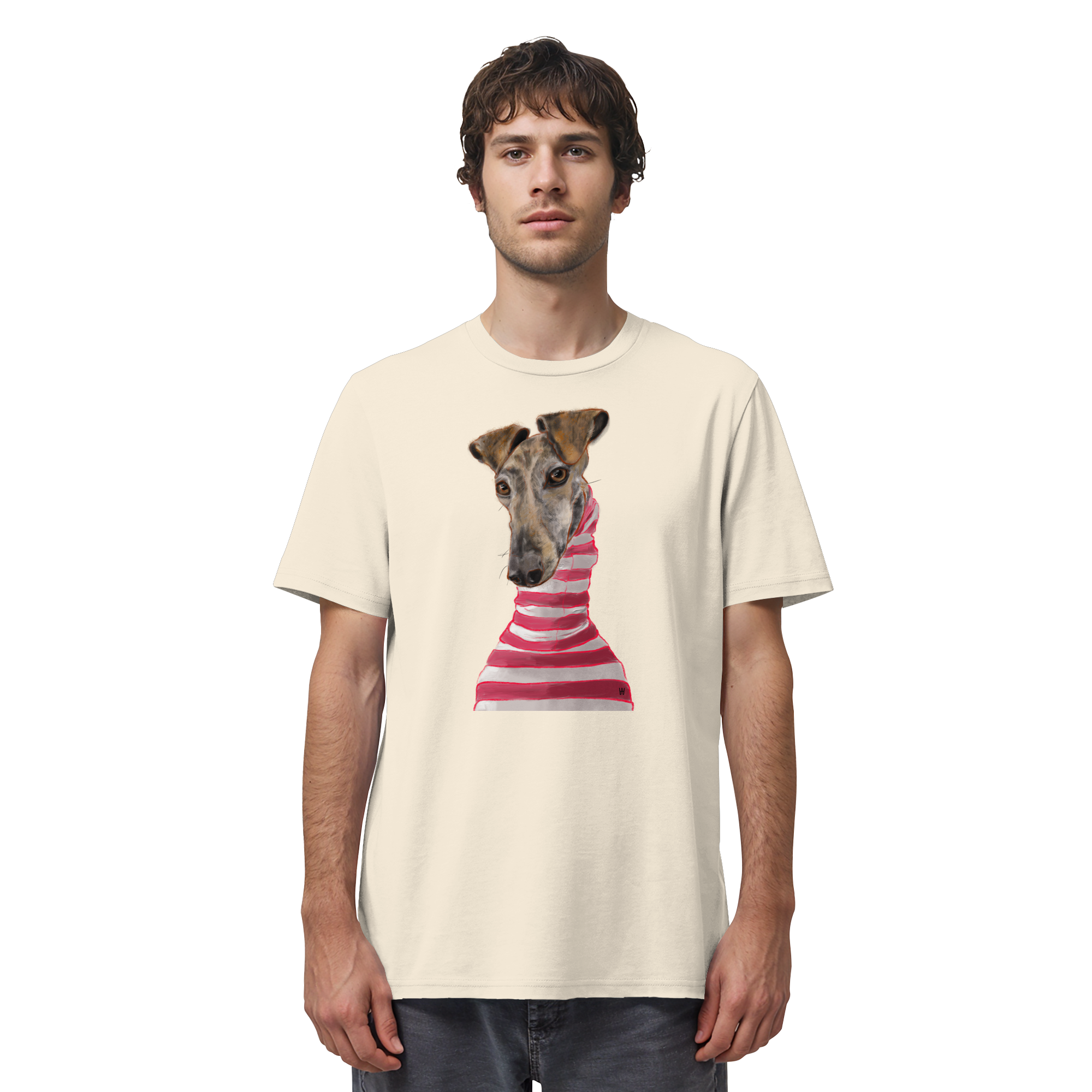 Galgo #2 ... Organic Unisex T-Shirt ... Charakterköpfe