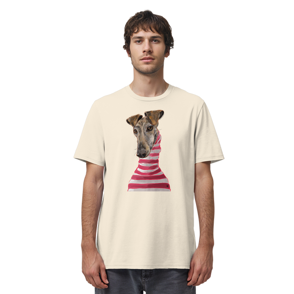 Galgo #2 ... Organic Unisex T-Shirt ... Charakterköpfe