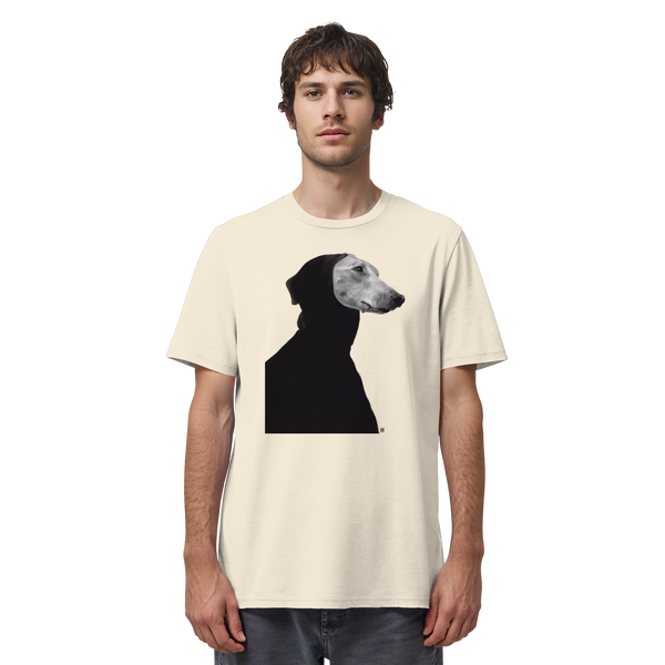 Whippet #12 ... Organic Unisex Shirt ... Charakterköpfe