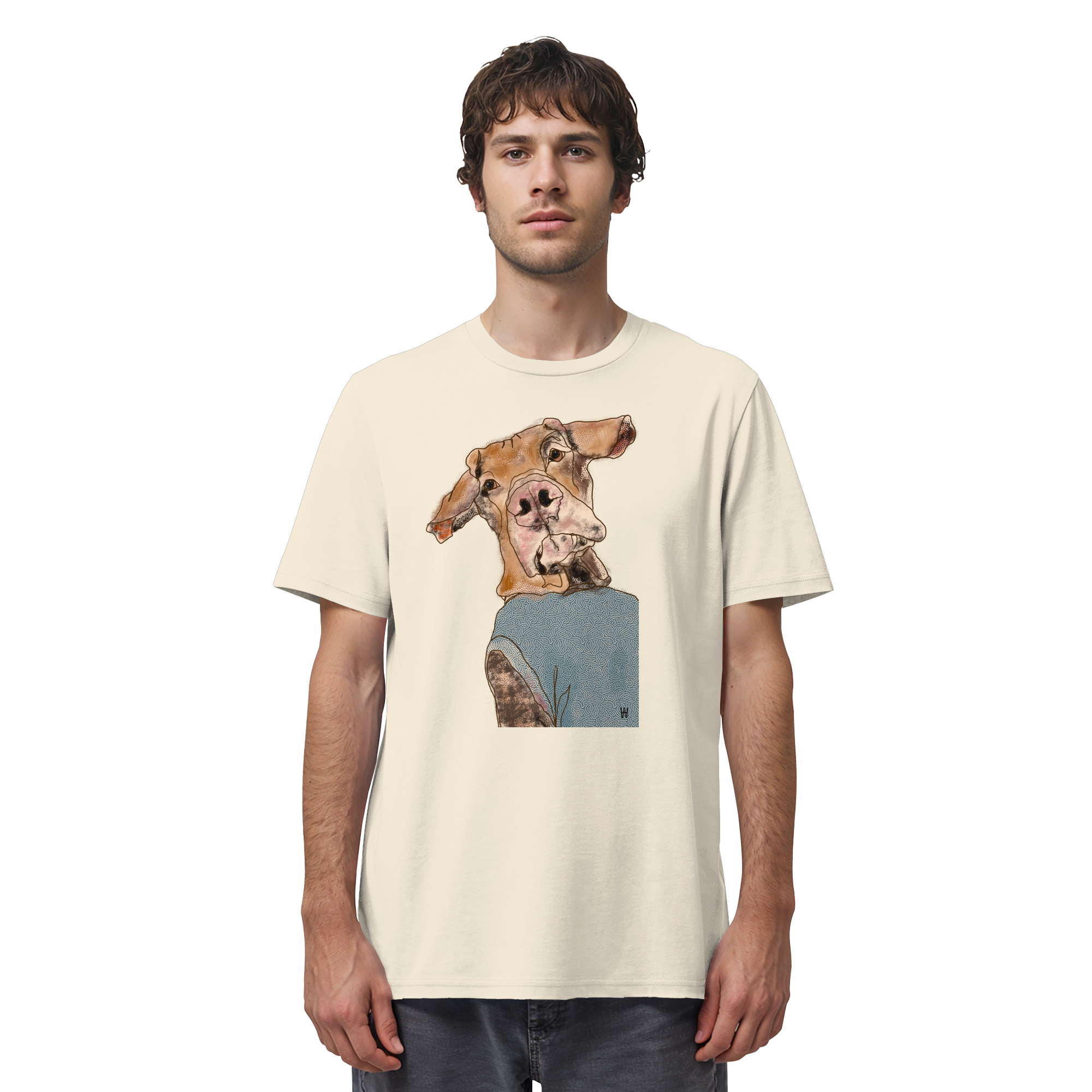 Magyar Vizsla #1 ... Organic Unisex Shirt ... Charakterköpfe