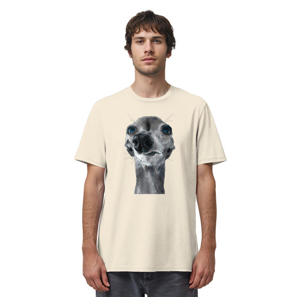 Italienisches Windspiel #6 ... Organic Unisex T-Shirt ... Charakterköpfe
