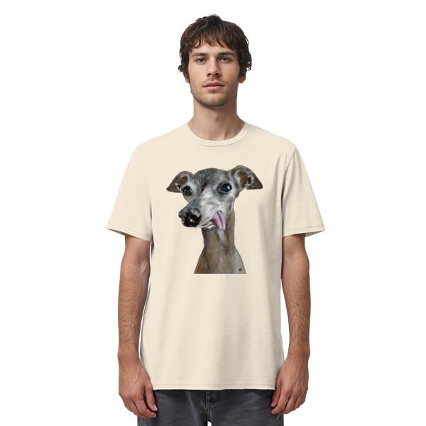 Italienisches Windspiel #8 ... Organic Unisex T-Shirt ... Lieblingsmomente