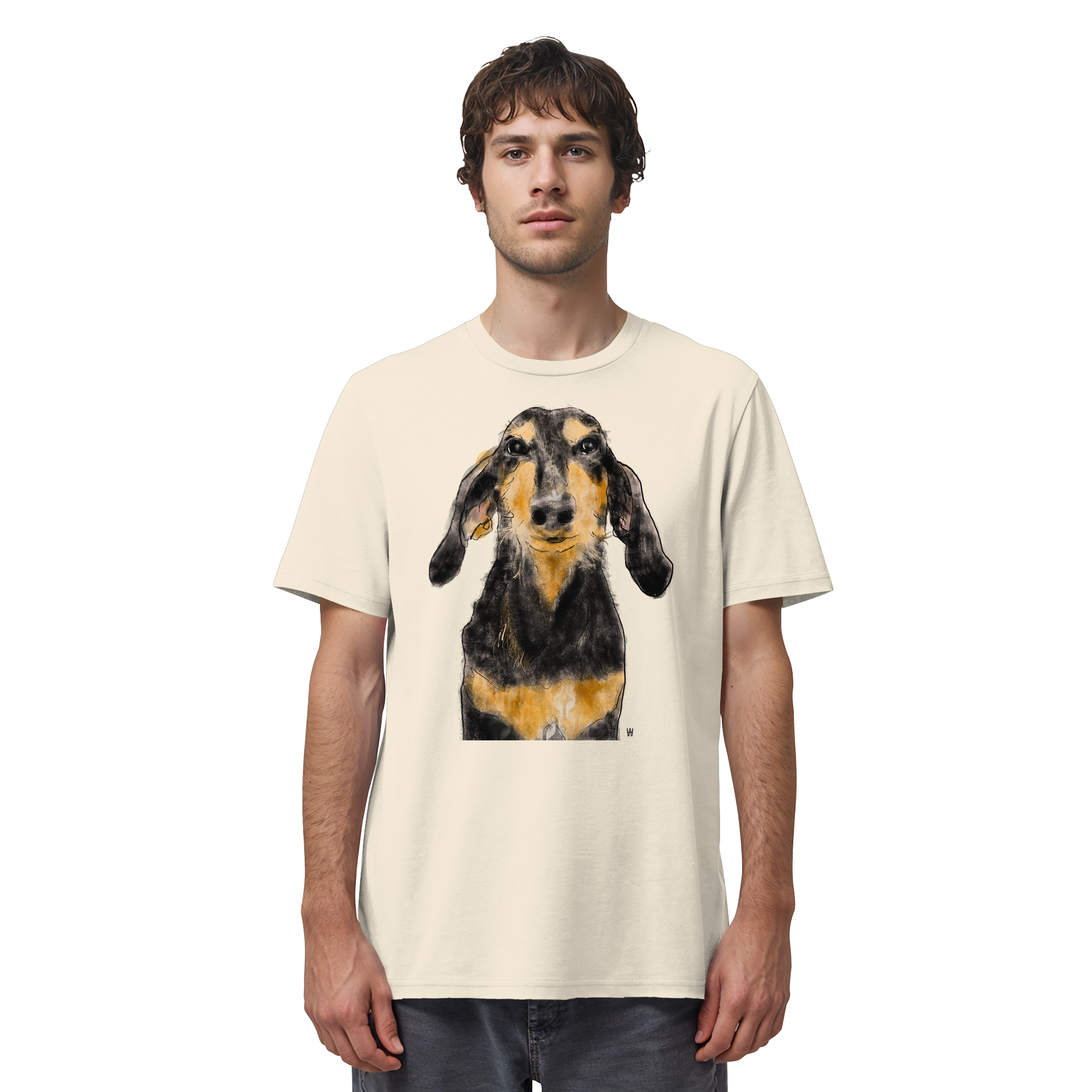 Segugio Italiano #1 ... Organic Unisex T-Shirt ... Charakterköpfe