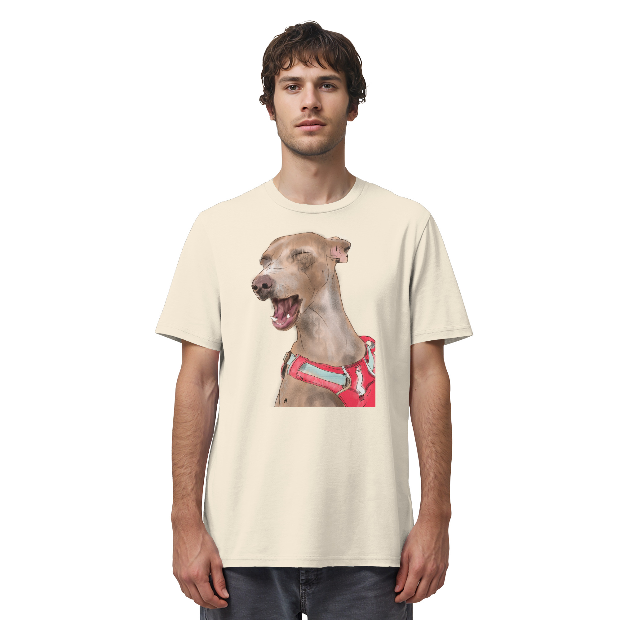 Podenco #7 ... Organic Unisex Shirt ... Lieblingsmomente