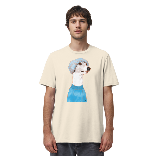 Whippet #3 ... Organic Unisex T-Shirt ... Charakterköpfe