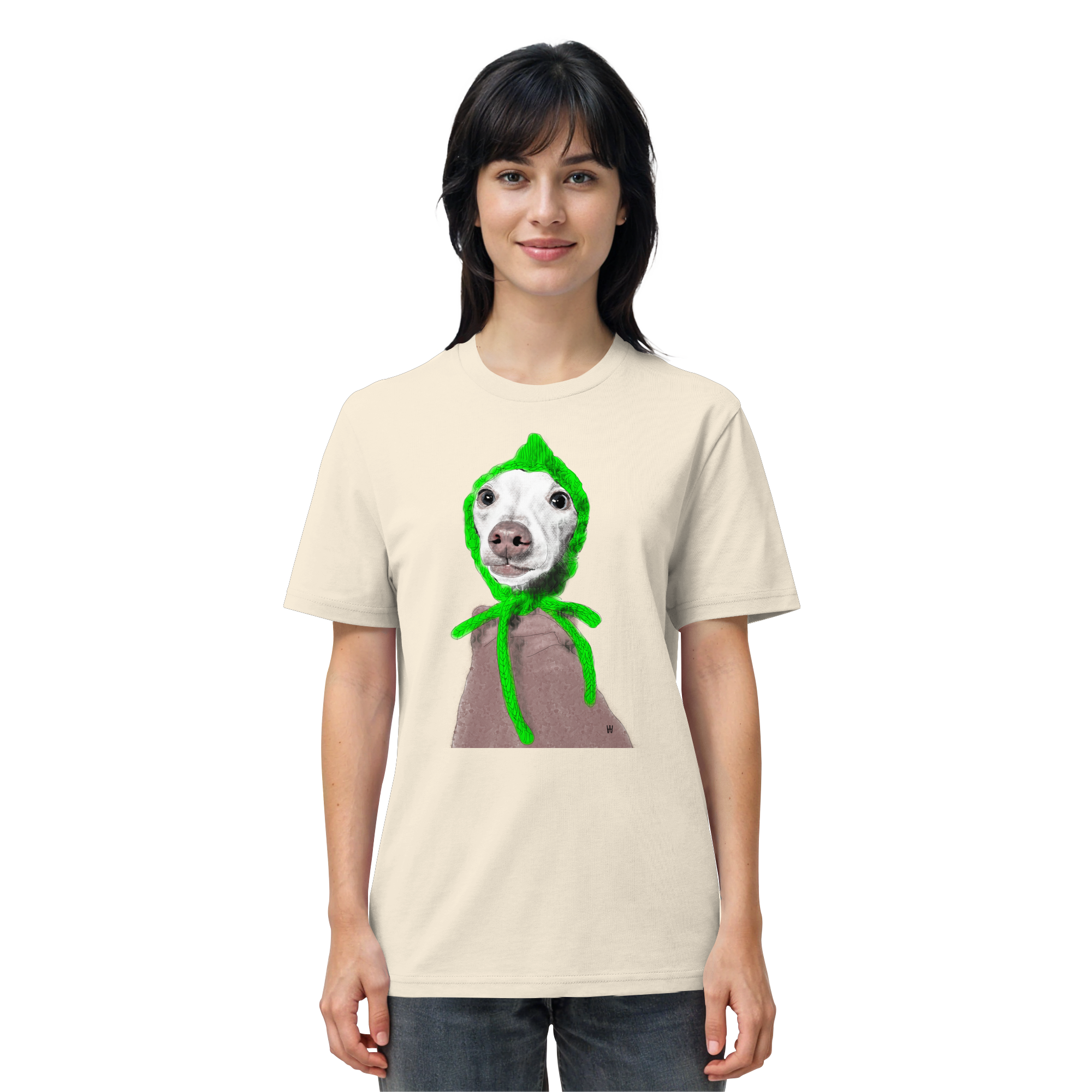 Italienisches Windspiel #13 ... Organic Unisex Shirt ... Seelenstudien