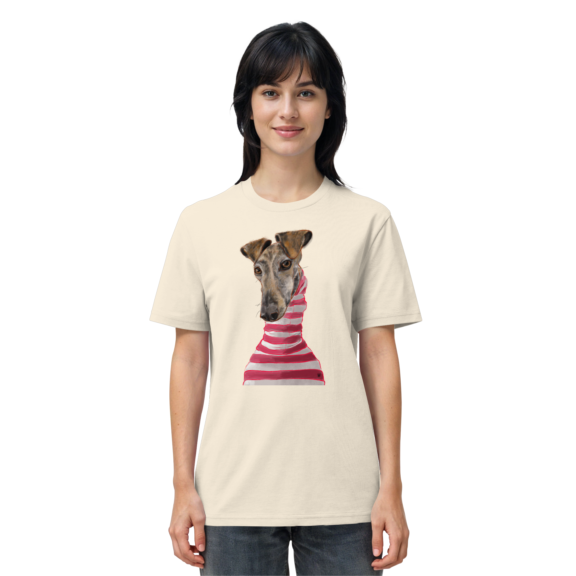 Galgo #2 ... Organic Unisex T-Shirt ... Charakterköpfe