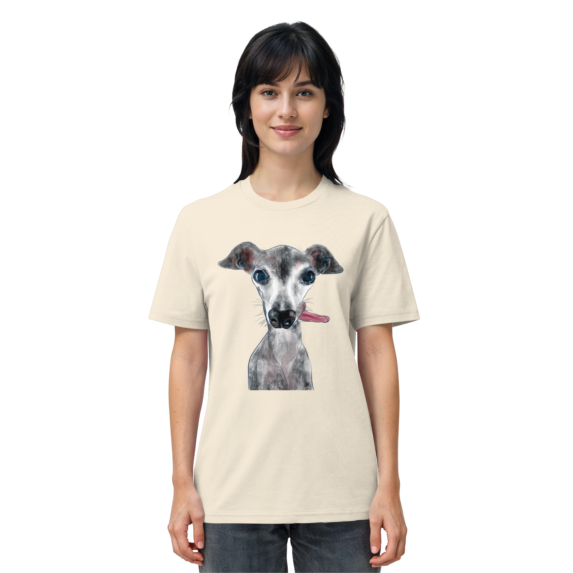 Italienisches Windspiel #11 ... Organic Unisex T-Shirt ... Lieblingsmomente
