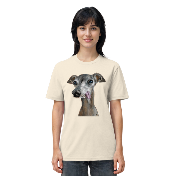 Italienisches Windspiel #8 ... Organic Unisex T-Shirt ... Lieblingsmomente