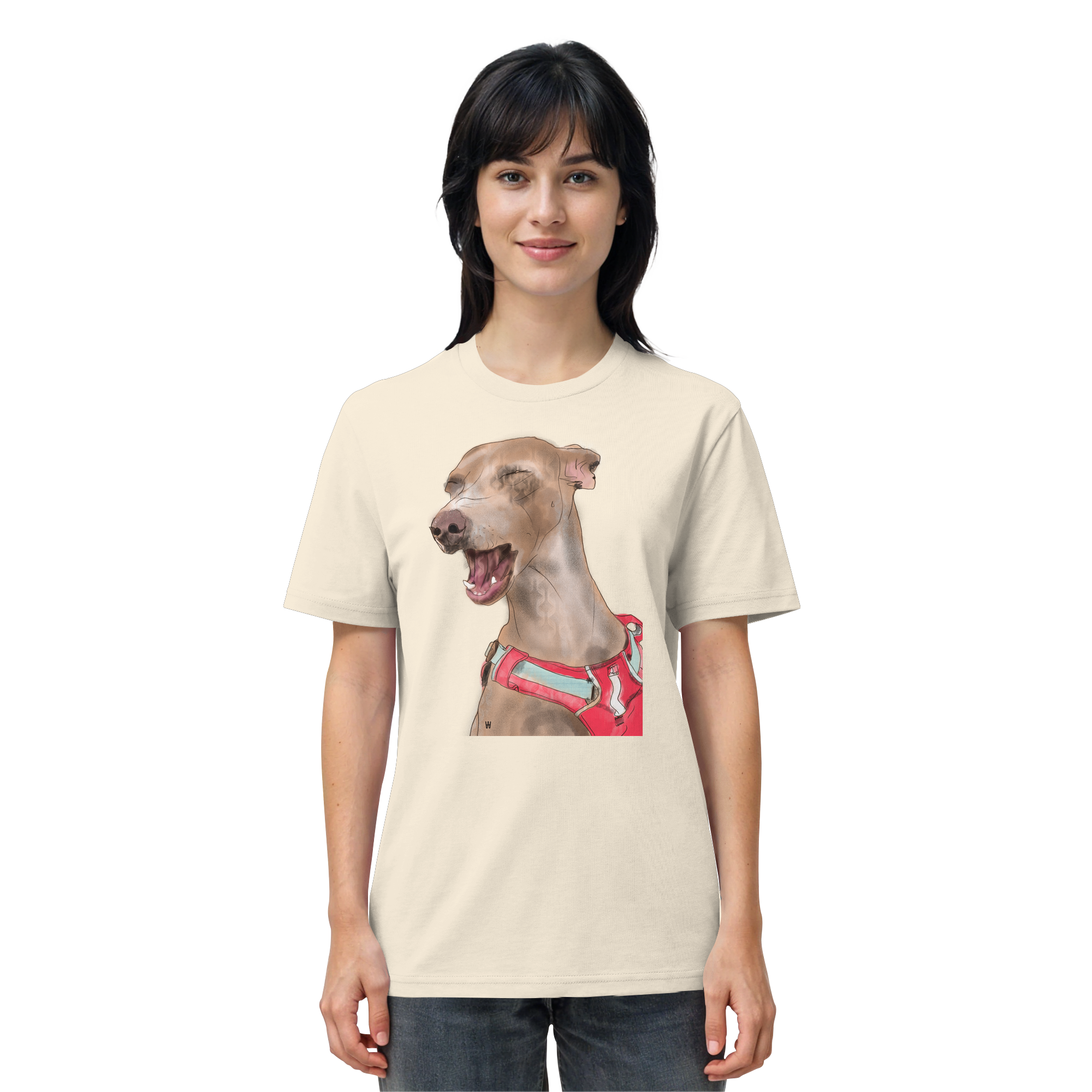 Podenco #7 ... Organic Unisex Shirt ... Lieblingsmomente