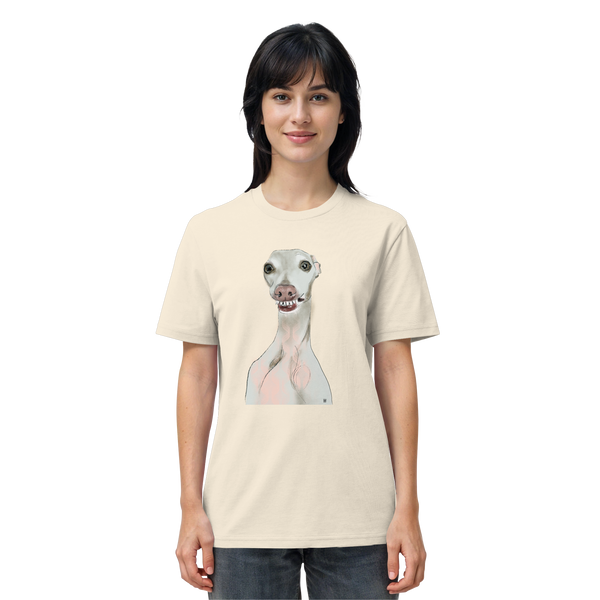 Italienisches Windspiel #12 ... Organic Unisex T-Shirt ... Charakterköpfe