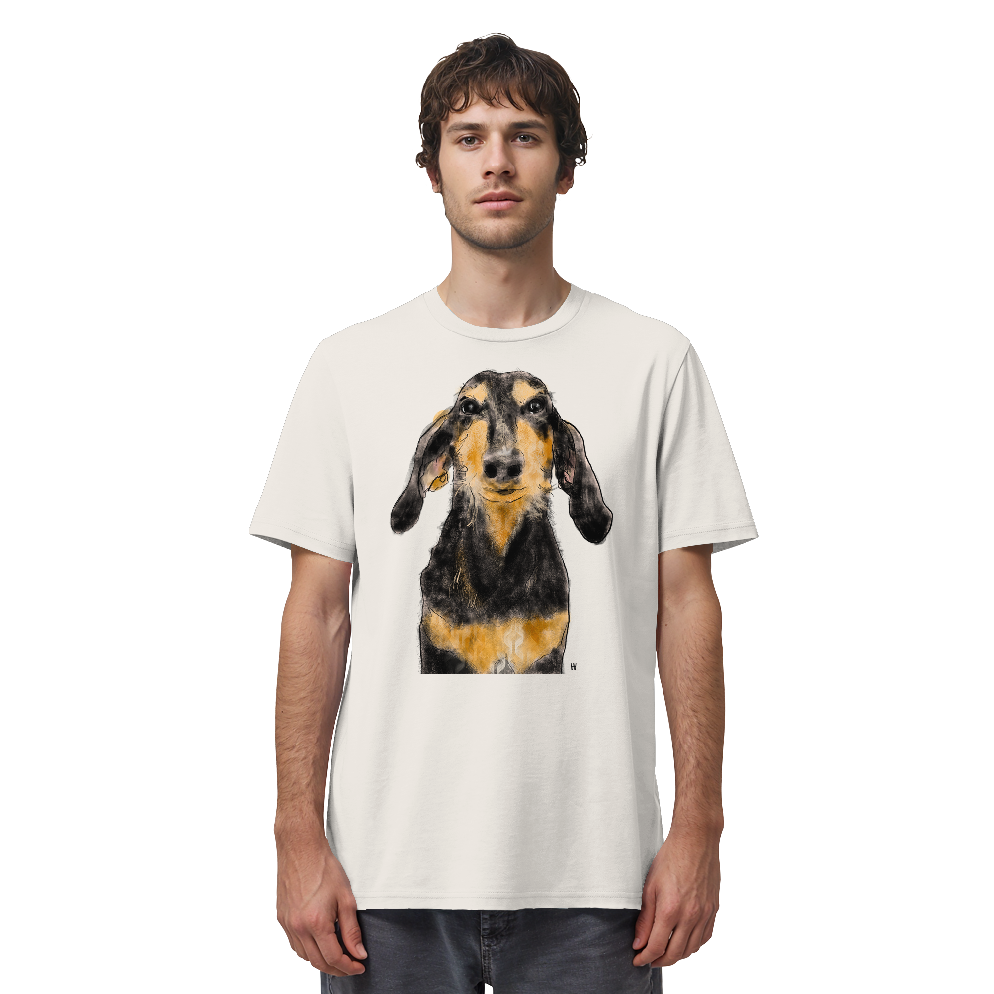 Segugio Italiano #1 ... Organic Unisex T-Shirt ... Charakterköpfe