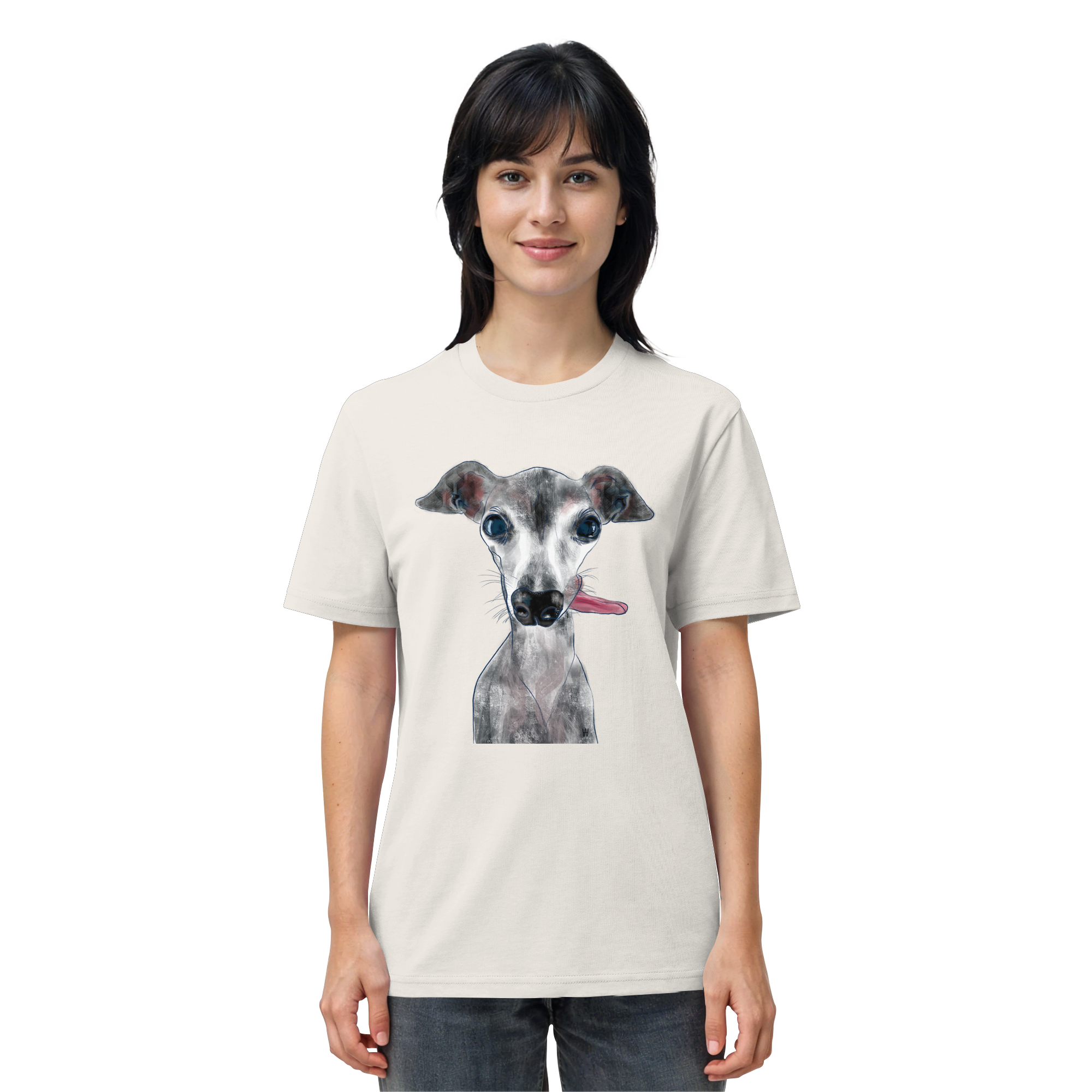 Italienisches Windspiel #11 ... Organic Unisex T-Shirt ... Lieblingsmomente