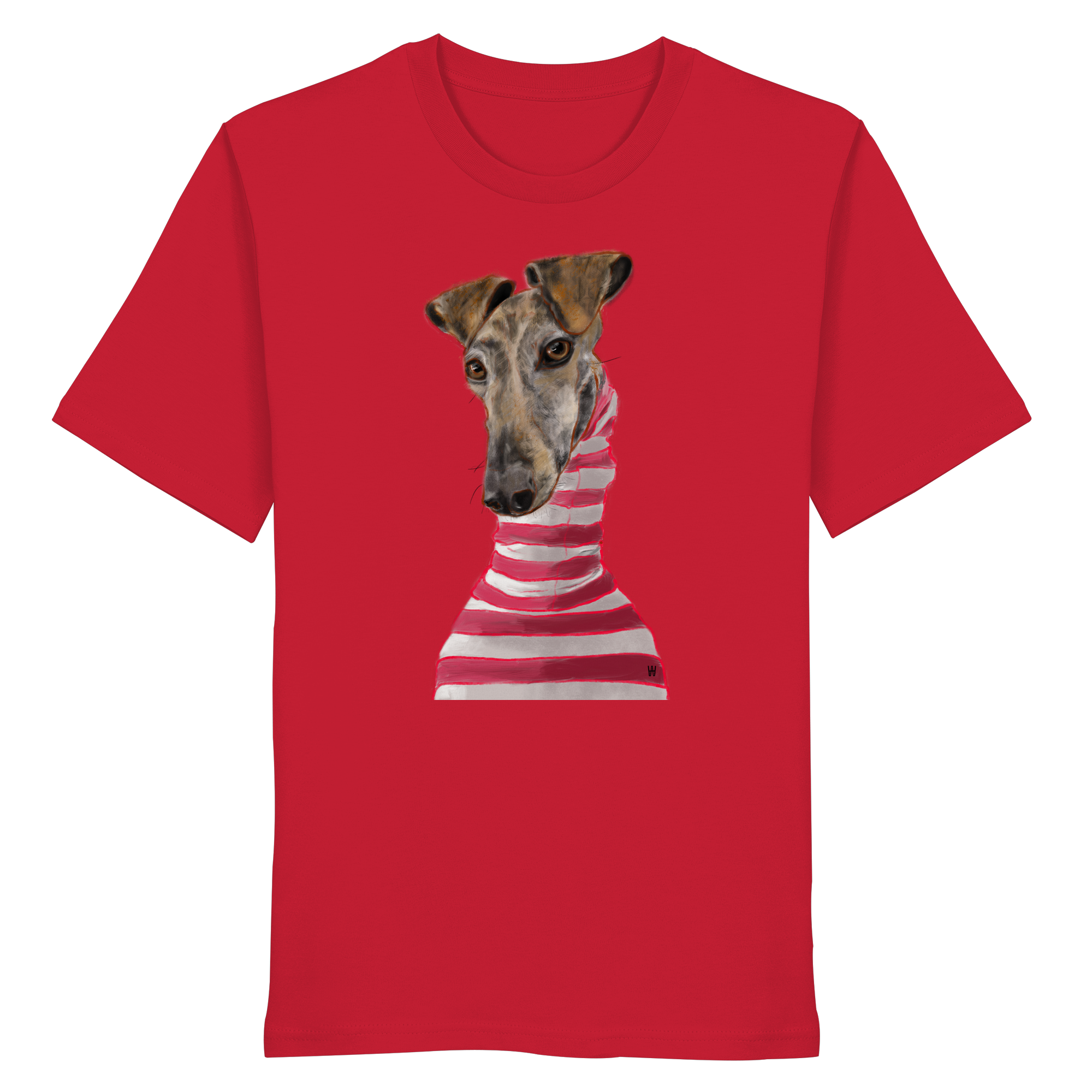 Galgo #2 ... Organic Unisex T-Shirt ... Charakterköpfe
