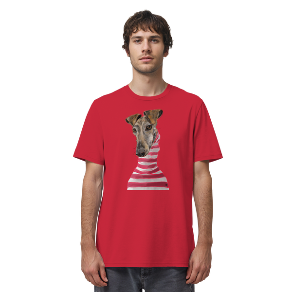 Galgo #2 ... Organic Unisex T-Shirt ... Charakterköpfe