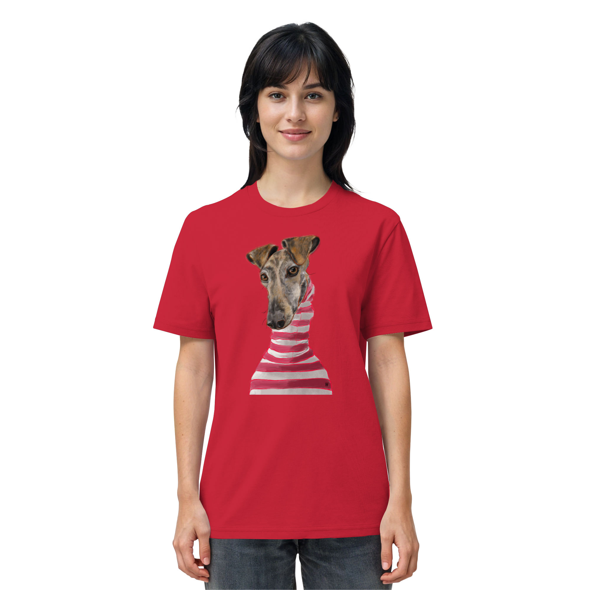 Galgo #2 ... Organic Unisex T-Shirt ... Charakterköpfe