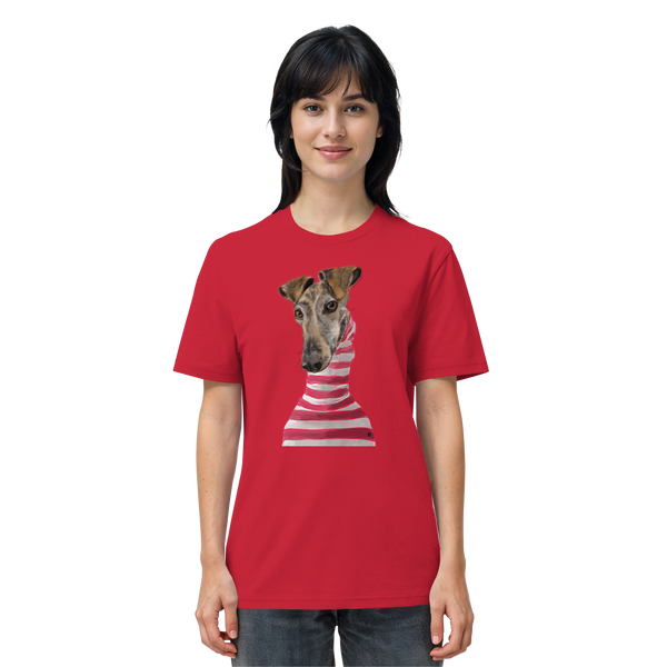 Galgo #2 ... Organic Unisex T-Shirt ... Charakterköpfe