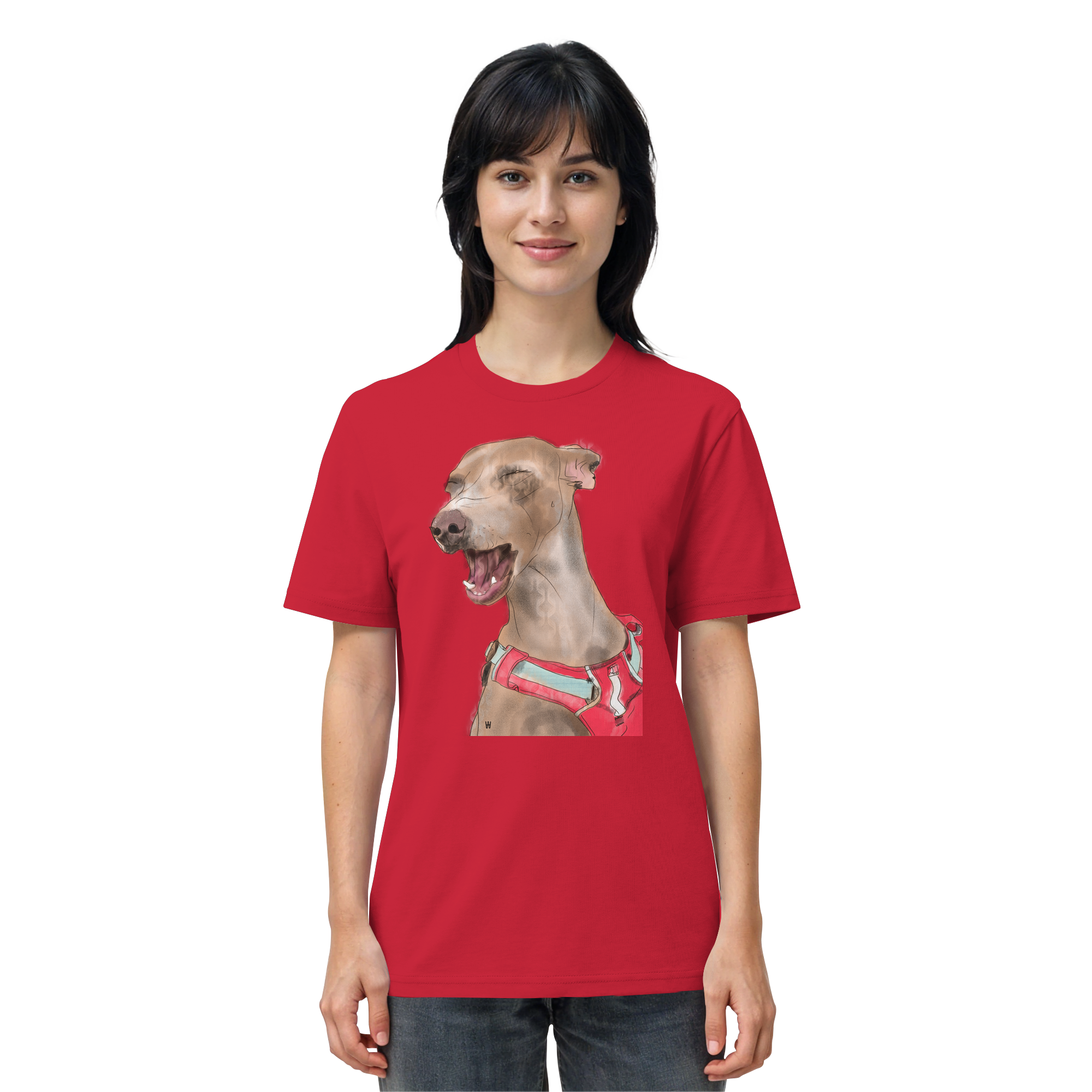 Podenco #7 ... Organic Unisex Shirt ... Lieblingsmomente