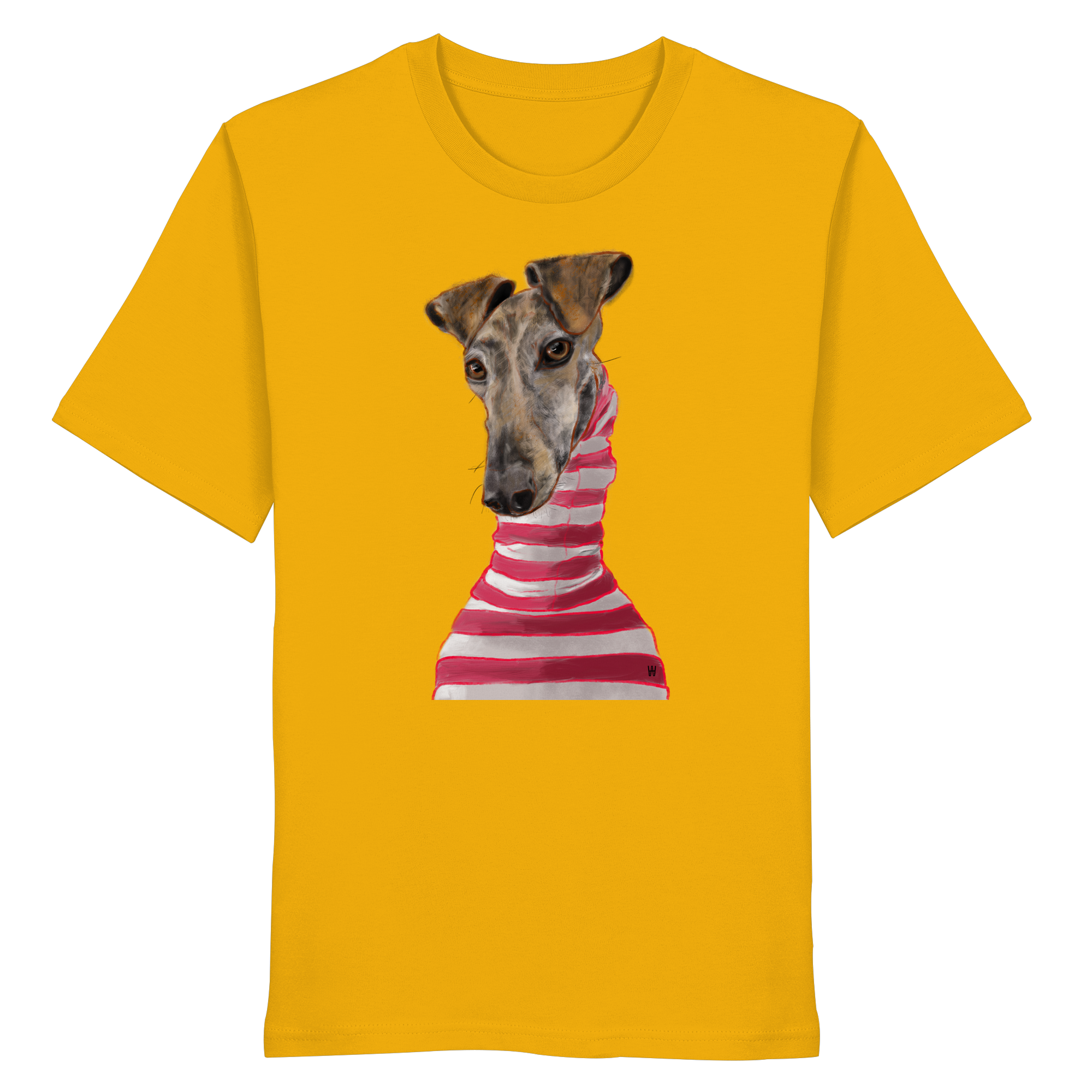 Galgo #2 ... Organic Unisex T-Shirt ... Charakterköpfe