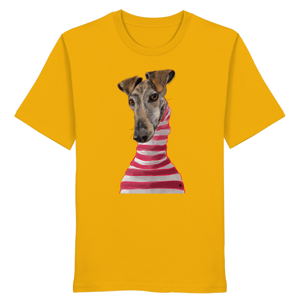 Galgo #2 ... Organic Unisex T-Shirt ... Charakterköpfe