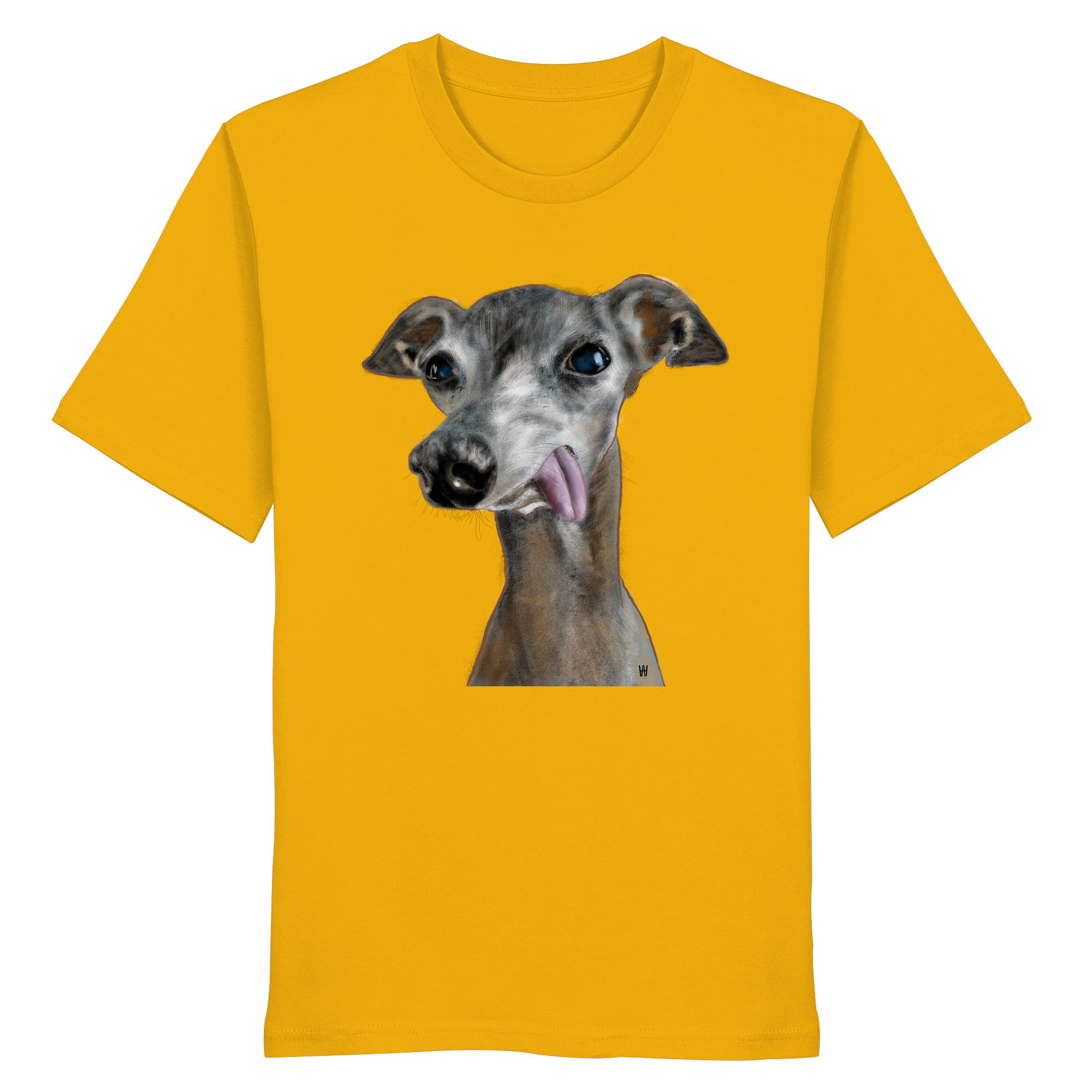 Italienisches Windspiel #8 ... Organic Unisex T-Shirt ... Lieblingsmomente