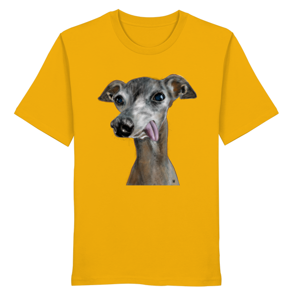 Italienisches Windspiel #8 ... Organic Unisex T-Shirt ... Lieblingsmomente