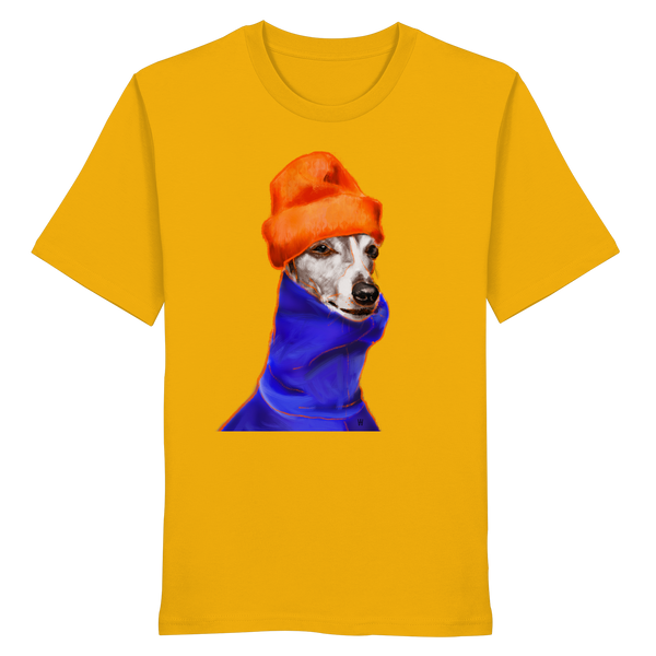 Whippet #2 ... Organic Unisex T-Shirt ... Charakterköpfe